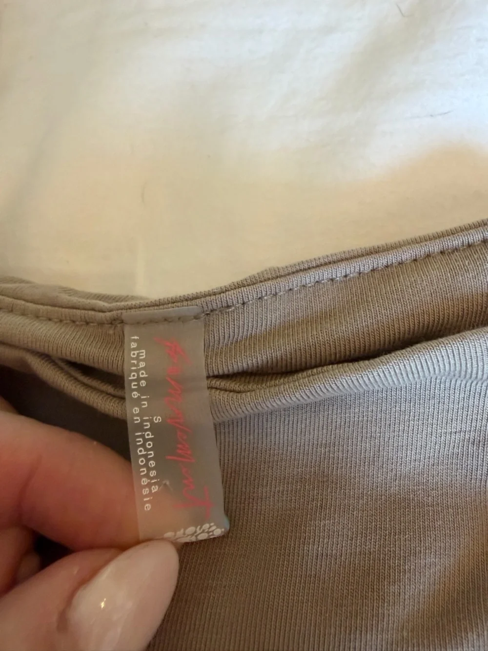 FP Movement by Free People Taupe Wide-Leg Spaghetti-Strap Jumpsuit - Picture 6 of 9